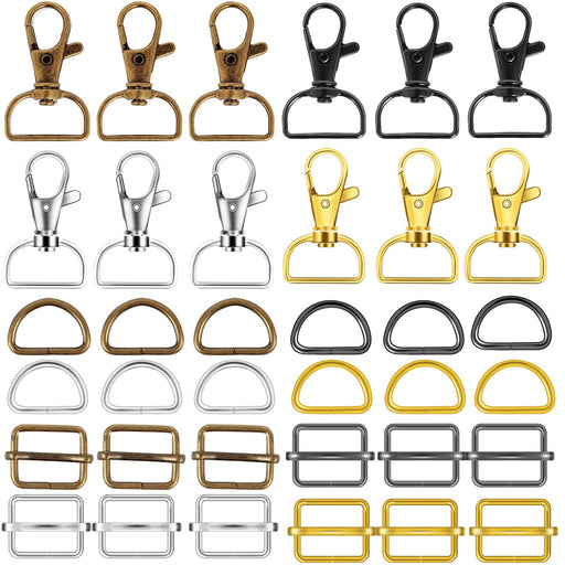 Silver Keychain Hooks Set for Lanyard Crafts Amazon Apparel Buckles IPXEAD